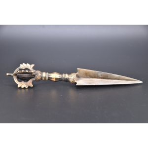 Ethnic Thunderbolt Buddhist Tantric Tibetan Dagger Dorje