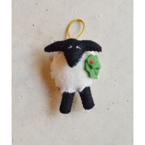 Felt Sheep Ornament for Decoration