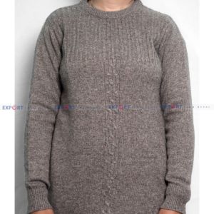  Pure Cashmere long   cable  sweater - Hand Made In Nepal 100 % Cashmere  2/26 count 12 Gauge  Various Color Availabl
