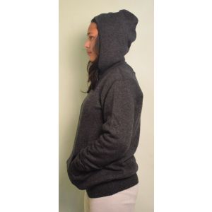 Pure Cashmere  Hoodie winter  sweater  - Hand Made In Nepal 100 % Cashmere   2/26 count  8 Gauge  Various  size  & Color Available