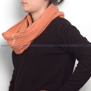  Pure Cashmere cowl  neck  scarf- Hand Made In Nepal 100 % Cashmere 2/26 count 8 Gauge  Various Color Available