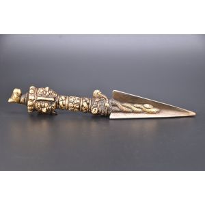 Vintage 3 Head-Faced Tibetan Horse Phurba Phurwa