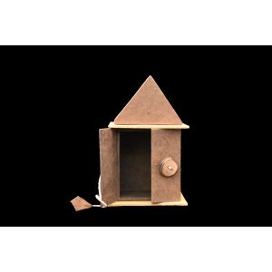 Lokta paper-Temple- shape Statue holder