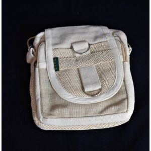 Small and Portable Hemp Messenger Bag