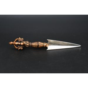 Buddhist Brass Dorje Tibetan Iron Kila Phurba Phurwa