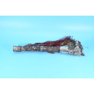 Old Lama Tibetan Carved Tribal Ritual Chod Kangling Trumpet Horn Nepal