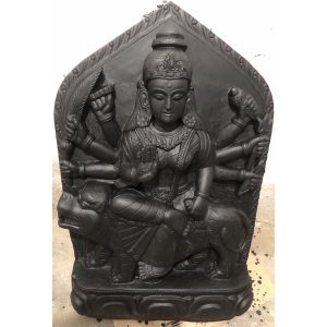 Stone Carved Goddess Durga 