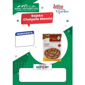 Bajeko Chatpate Masala (200 Packets)