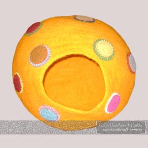 Bright Cat Cave with Colored Patches