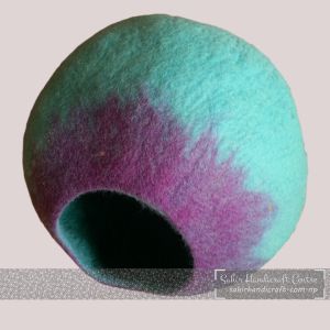 Two Color Gradient Cat Cave