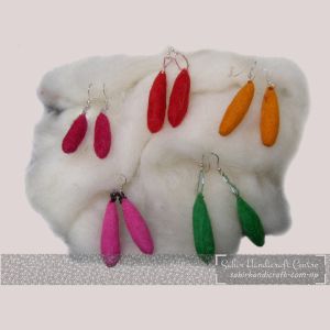 Felt Elongated Earrings