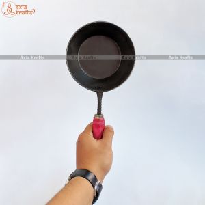 Iron Diuri 14.1Cms | Fry Pan | Falam | Egg Maker | Axia Krafts