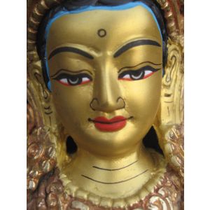 Master Quality Handmade Tibetan Green Tara, Nepal