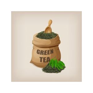 100% Natural Organic Green Tea Sack