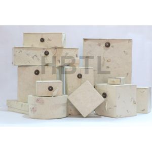 Soft & Durable Handmade Daphne Nepali Lokta Paper All Multi-Packaging Boxes