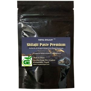 Shilajit Paste Premium Black Nepal Himalayan 150 Gm