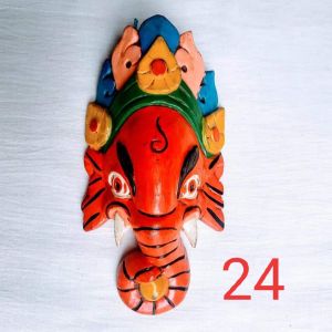 Ganesh wooden mask