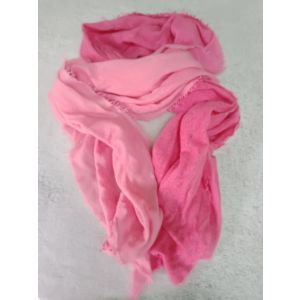 Felted cashmere shawl