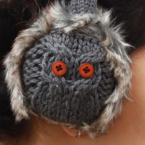Grey Owl Woolen Earmuff