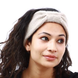 White Woolen Headband