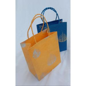 Handmade Eco-Friendly Soft & Durable Nepali Lokta Paper Shopping Bags