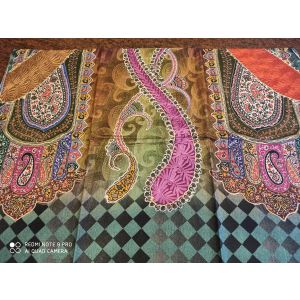 Silk and Cotton Mixed local scarf/shawl
