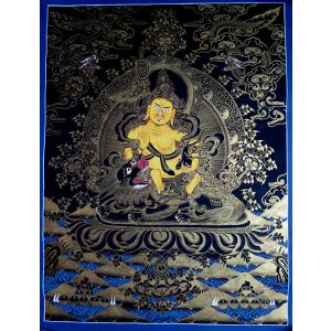 Tibetan Buddhism Wealth God Jambhala Zambala Namtose Thangka Painting