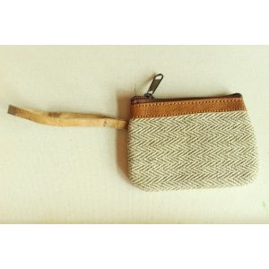 Leather coin purse