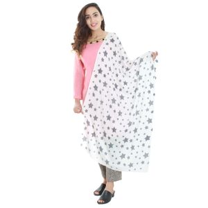 Star Printed Pashmina Shawl