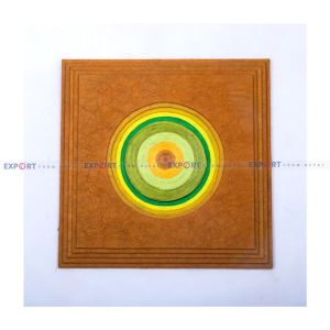 Paper wall hanging made of Lokta with paper roll.