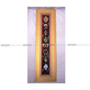 Paper wall hanging made nepali lokta with art framing.