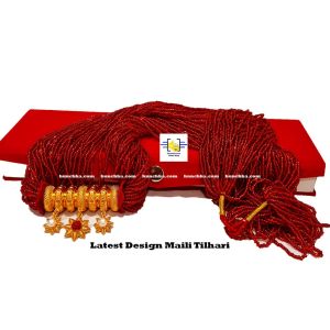 Latest Design Maili Tilhari Red Pote