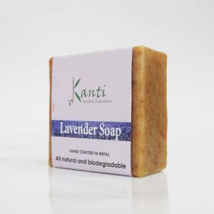 Kanti Herbal Lavender Soap- 80gm