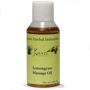 Kanti Herbal Lemongrass Massage Oil- 100ml