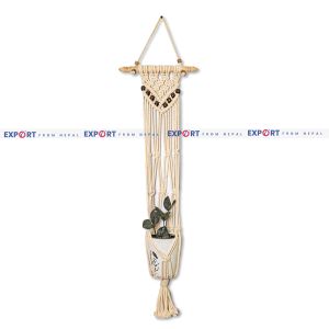 Wall Hanging Macramé Plant Pot Holder