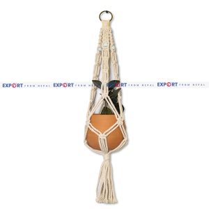 Wall Hanging Macramé Plant Pot Holder