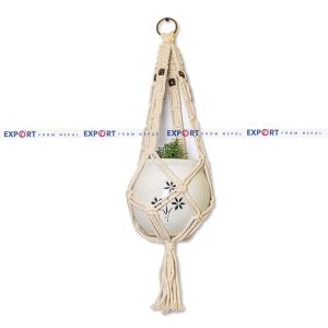 Wall Hanging Macramé Plant Pot Holder