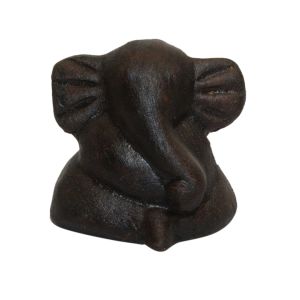 Clay Made Decoratives Ganesh Black