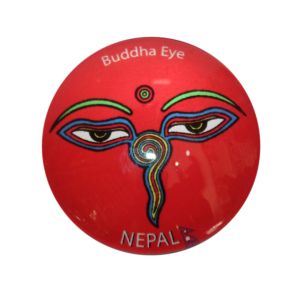 Glass fridge magnets