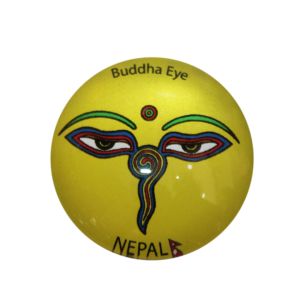 Glass fridge magnets