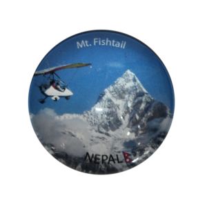 Glass fridge magnets