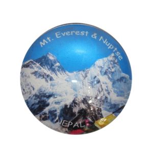 Glass fridge magnets