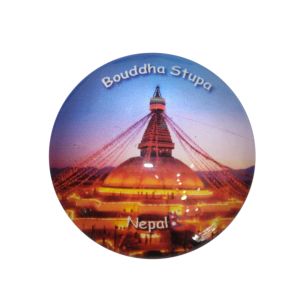 Glass fridge magnets