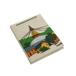 Medium Printed Lokta Notebook