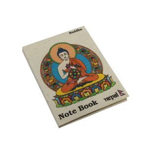 Medium Printed Lokta Notebook