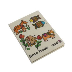 Medium Printed Lokta Notebook
