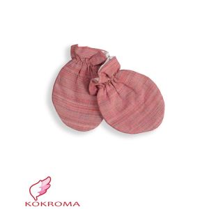 Pair of Cotton Mittens for Babies