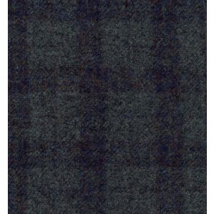 Tweed.QUARTZ BLUE, M.K. CHECK PATTERN