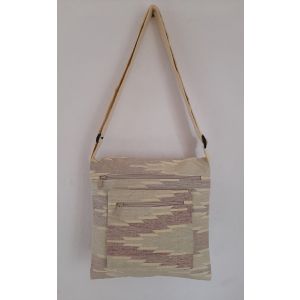 100% Cotton Dhaka Weave Two Folded Shoulder Bag