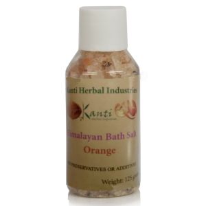 Himalayan Bath Salt Orange- 125gm